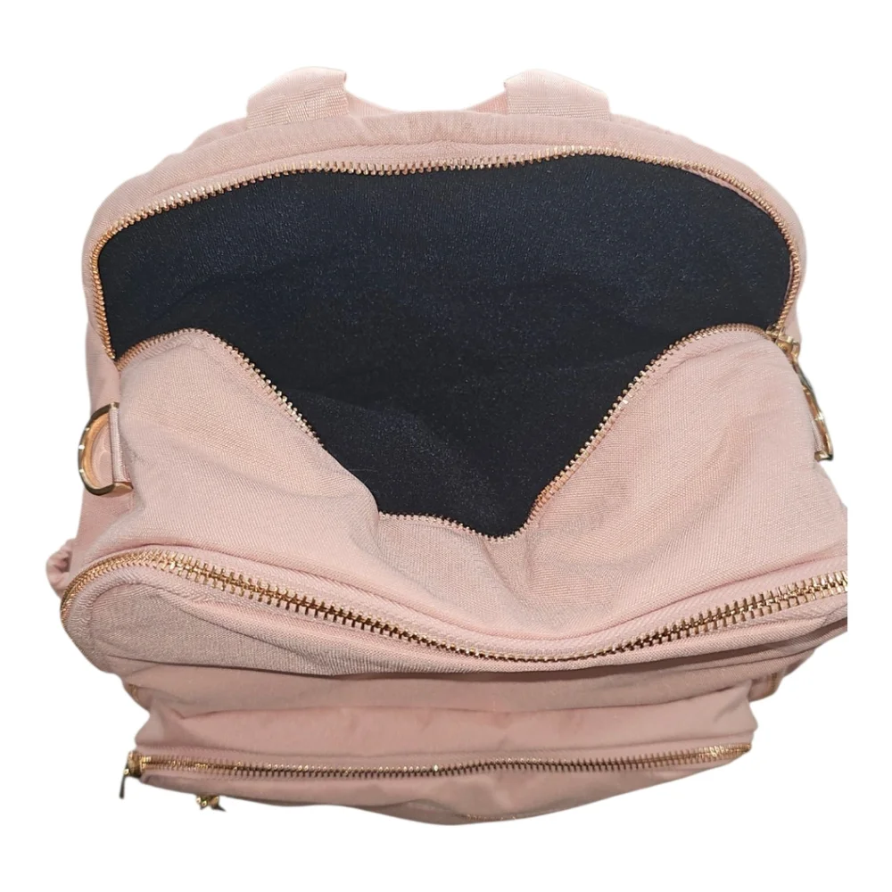 JU-JU-BE ZEALOUS Diaper BAG - Pink Backpack with Adjustable Straps